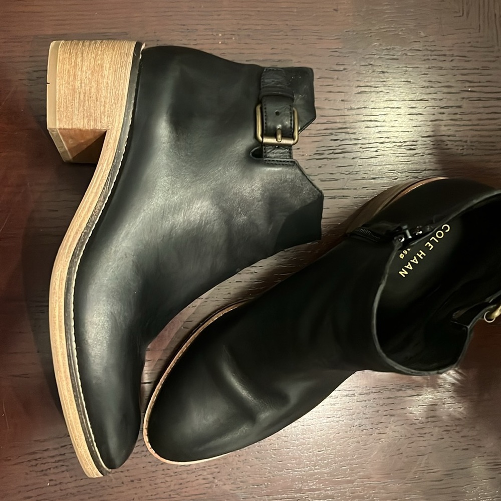 Cole Haan Grand OS black bootie 8